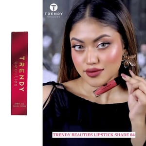 Trendy Beauties Waterproof Liquid Matte Lipstick - 04