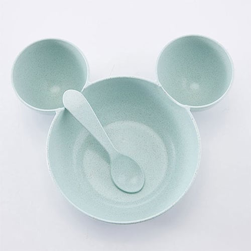 Wheat Straw Children's Tableware Bowl - Paste
