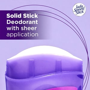 Lady Speed Stick Antiperspirant Deodorant Invisible Dry Powder Fresh 39.6g •