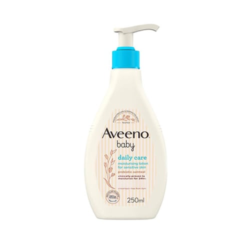 Aveeno Baby Daily Care Moisturising Lotion for Sensitive Skin 250ml .