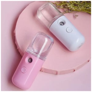 Portable Facial Nano Mist Sprayer - Pink