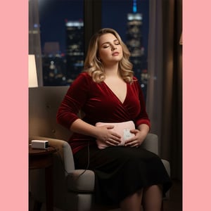 Electric Hot Water Bag - Pink