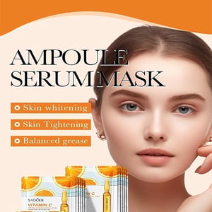 Sadoer Vitamin C Ampoule Serum Facial Mask 25g