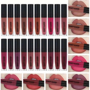Beauty Glazed Matte Lipstick 8g - 104 DARK BROWN