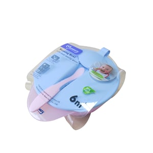 Momeasy Weaning Bowl With Heat Sensing Spoon (6m+) - Pink