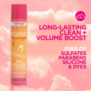 L'Oreal Paris Elvive Dream Lengths Air Volume Dry Shampoo 200ml  •