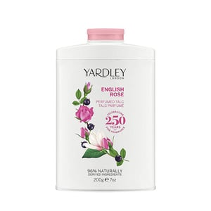 Yardley London English Rose Perfumed Talc Powder 200g