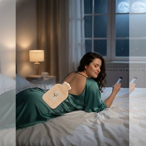 Ultra Comfortable Hot Water Bag - Light Brown Teddy Bear