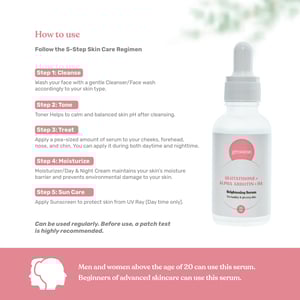 Groome Glutathione + Alpha Arbutin + HA Brightening Serum 30ml