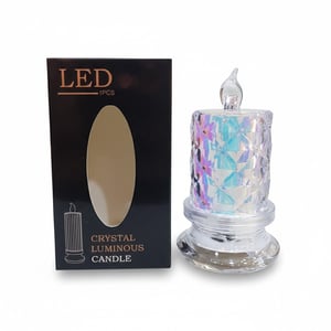 LED Crystal Luminous Candle - Small