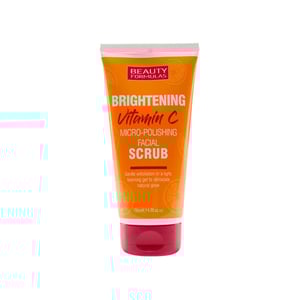 Beauty Formulas Brightening Vitamin C Micro-Polishing Facial Scrub 150ml•