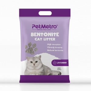 PetMetro Bentonite Cat Litter 5L - Lavender
