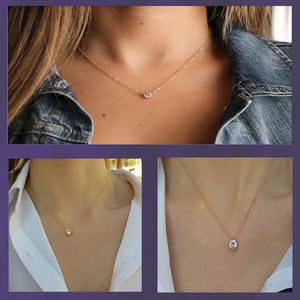 One Stone Necklace For Women