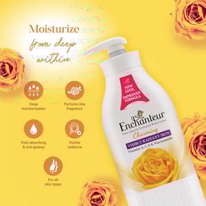Enchanteur Visibly Radiant Skin Perfumed Body Lotion 500ml - Charming •