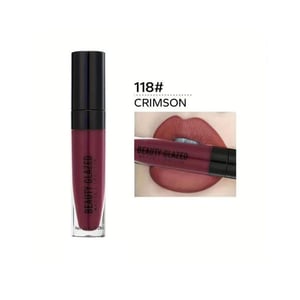 Beauty Glazed Matte Lipstick 8g - 118 CRIMSON