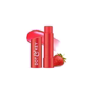 Dot & Key Barrier Repair Hydrating Lip Balm 4.5g - Strawberry Red•