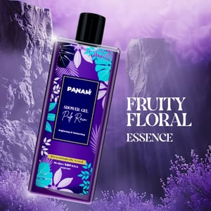 Panam Pulp Rain Shower Gel 250ml (Get 1 Free Loofah)