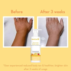 WishCare Sunscreen Body Lotion 200ml - SPF 50 PA++++•