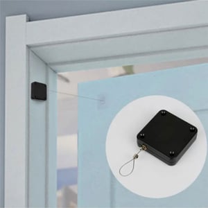 Automatic Door Closer - Black