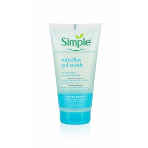 Simple Water Boost Micellar Facial Gel Wash 150ml •