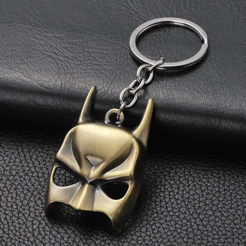Metal Key Ring - Bat Man