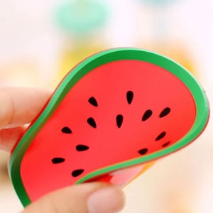 Silicone Mug Coaster 6pcs - Watermelon