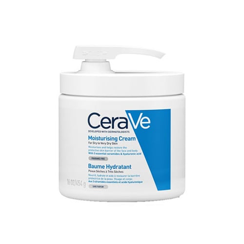 CeraVe Moisturising Cream For Dry To Very Dry Skin 454g - Pump •