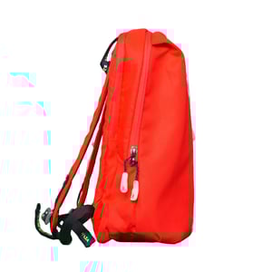 Stripelnc Exclusive Travel Backpack - Red & Creamy Pink