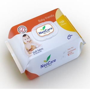 NeoCare Baby Wipes - 120 wipes