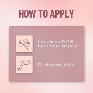 Swiss Beauty Bold Matt Lipliner 1.6g - Burgandy 09