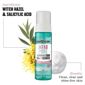 Soap & Glory The Fab Pore­ Purifying Foam Cleanser 200ml