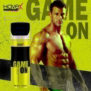 Havex Game On Perfumed Deodorant Body Spray 200ml  •