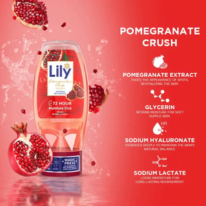 Lily Pomegranate Crush Body Wash 250ml