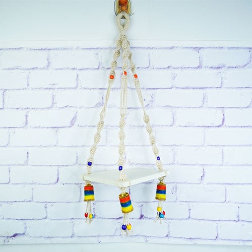 Jute Rope Wall Floating Shelf