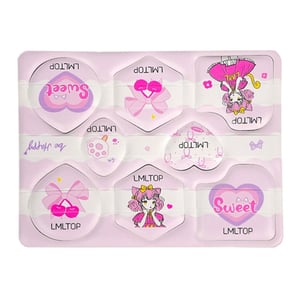 LMLTOP Cute Makeup Powder Puff Set 8pcs