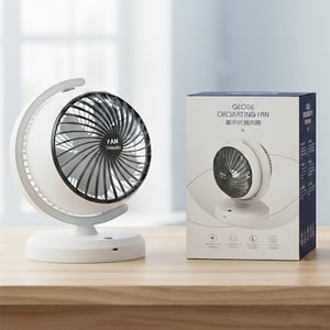 Globe Circulating Fan With LED - AA-888 •