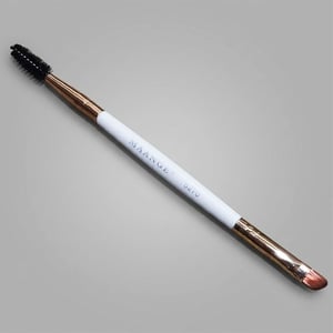 Maange Double Headed Multi-Functional Makeup Brush - White