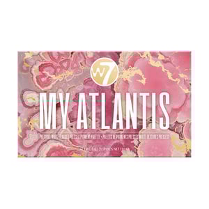 W7 My Atlantis Precious Multi-Textured Pressed Pigment Palette