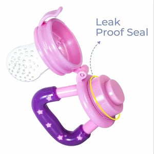 Baby Fruit & Vegetable Food Mesh Feeder - Pink