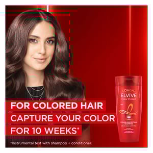 L'Oreal Elvive Colour Protecting Shampoo For Colored or Highlighted Hair 400ml  •