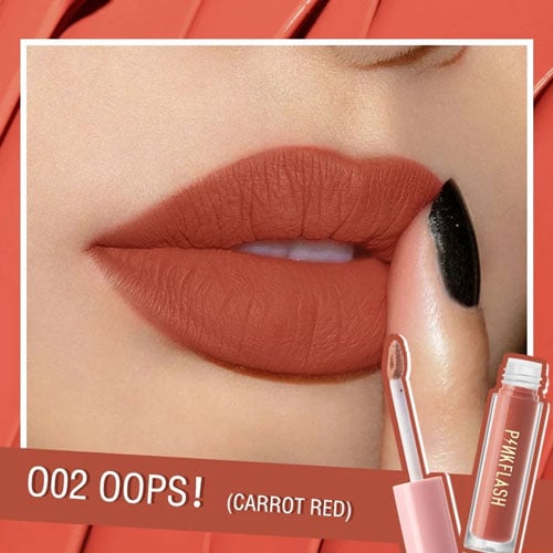 Pinkflash Lasting Matte Lip Cream 2.3g - O02 (PF - L01)