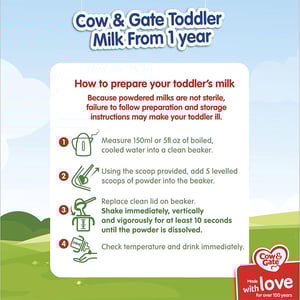 Cow & Gate Formula Milk Stage 3 800gm•