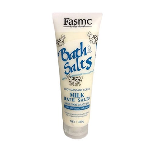 Fasmc Bath Salts Body Massage Scrub 380g - Milk