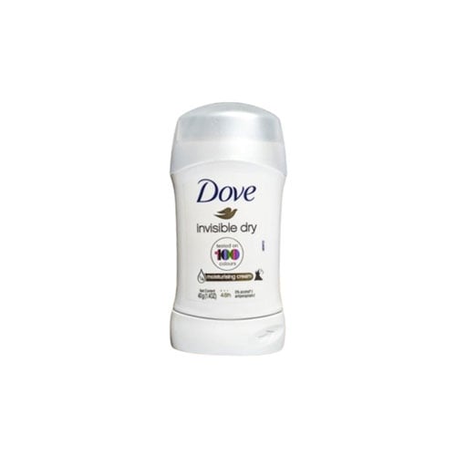 Dove Invisible Dry Moisturising Antiperspirant Deodorant 40g   •