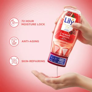 Lily Pomegranate Crush Body Wash 250ml