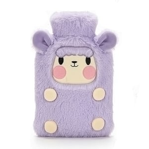 Ultra Comfortable Hot Water Bag - Purple Sheep