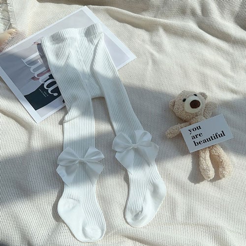 Spanish Style Big Bow Baby Leggings