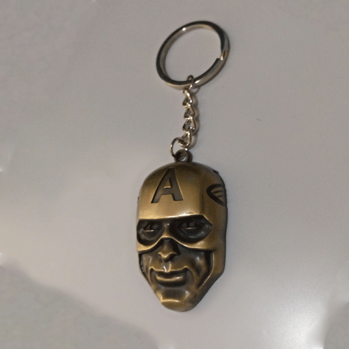 Metal Key Ring - Captain America