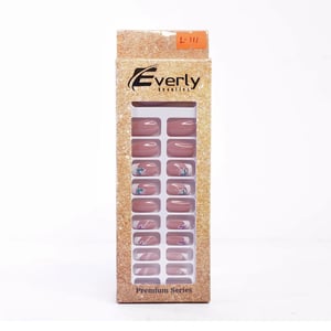 Everly Natural Fake Nails 24pcs - L111