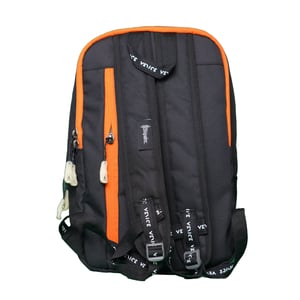 Stripelnc Exclusive Travel Backpack - Black & Orange